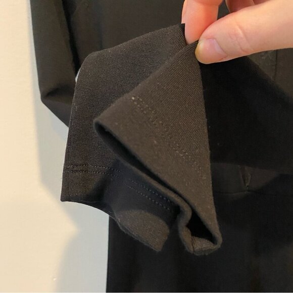 French Connection Little Black Dress with Peekaboo Lace Detail Size 4 - Picture 4 of 16